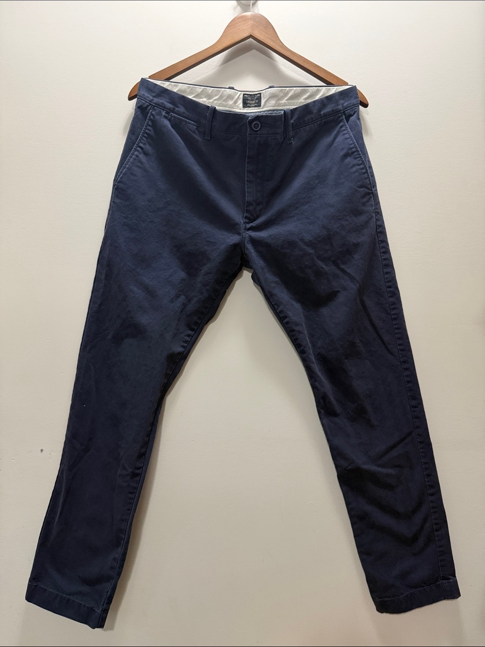 Y2K JCrew Men's Chino Pants - Tailored Fit Size 34 Inseam 32